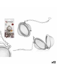 Infusore Kinvara KT290184-5CM 304 Metallo Acciaio 5 x 16 x 5,3 cm (12 Unità) Infusore Kinvara KT290184-5CM 304 Metallo Acciaio 5 x 16 x 5,3 cm (12 Unità)