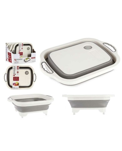 Tagliere Kinvara Z-017 Bianco Grigio 29,8 x 5 x 40 cm (6 Unità) Tagliere Kinvara Z-017 Bianco Grigio 29,8 x 5 x 40 cm (6 Unità)