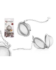 Infusore Kinvara KT166334-5CM 304 Metallo Acciaio 8,5 x 18 x 2,5 cm (12 Unità) Infusore Kinvara KT166334-5CM 304 Metallo Acciaio 8,5 x 18 x 2,5 cm (12 Unità)