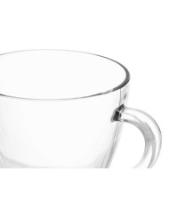 Tazza di caffè e tè Vivalto 1 Trasparente Vetro 280 ml (6 Unità) Tazza di caffè e tè Vivalto 1 Trasparente Vetro 280 ml (6 Unità)