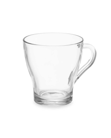 Tazza di caffè e tè Vivalto 1 Trasparente Vetro 280 ml (6 Unità) Tazza di caffè e tè Vivalto 1 Trasparente Vetro 280 ml (6 Unità)