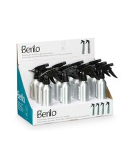 Bottiglia per nebulizzare Berilo 37581 Nero Argentato Alluminio polipropilene 300 ml (12 Unità) Bottiglia per nebulizzare Berilo 37581 Nero Argentato Alluminio polipropilene 300 ml (12 Unità)