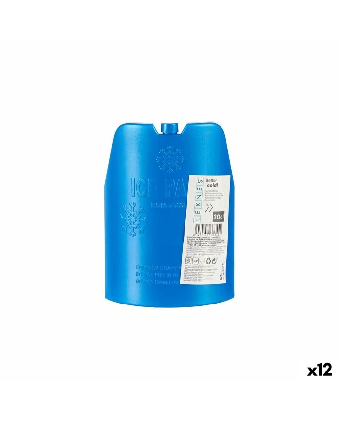 Raffredda Bottiglie Leknes TK22300 Azzurro Polietilene 300 ml 12 x 17 x 4,5 cm (12 Unità) Raffredda Bottiglie Leknes TK22300 Azzurro Polietilene 300 ml 12 x 17 x 4,5 cm (12 Unità)
