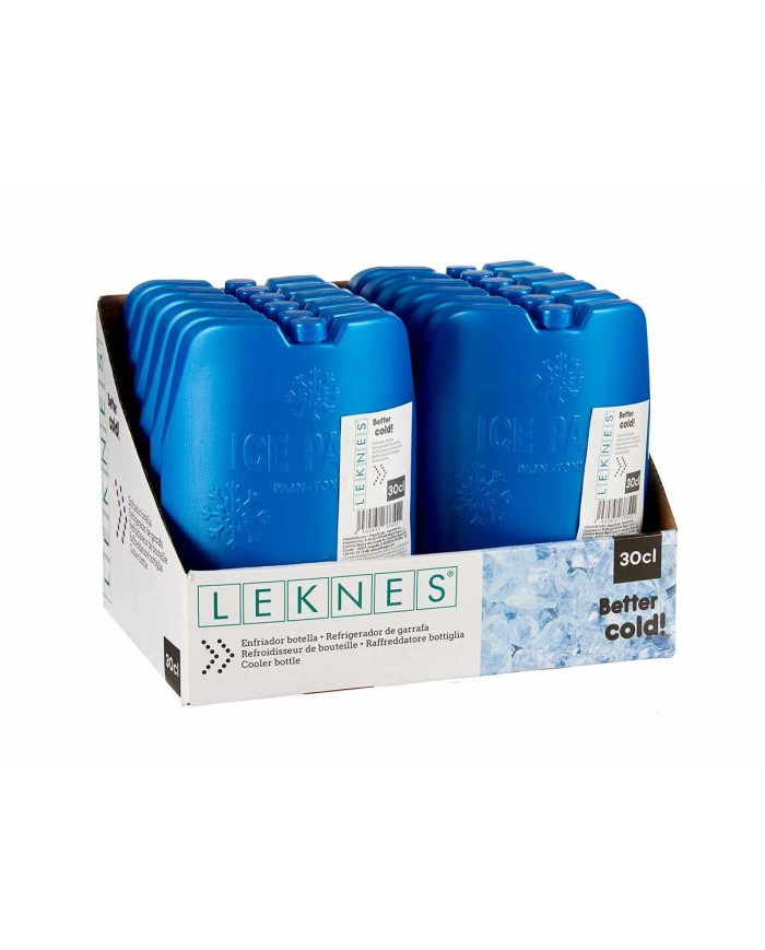 Raffredda Bottiglie Leknes TK22300 Azzurro Polietilene 300 ml 12 x 17 x 4,5 cm (12 Unità) Raffredda Bottiglie Leknes TK22300 Azzurro Polietilene 300 ml 12 x 17 x 4,5 cm (12 Unità)