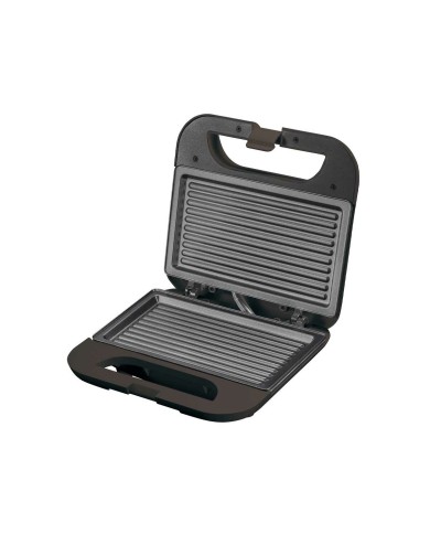 Piastra Grill Elettrica Argon K-901B/G Nero Acciaio 750 W Piastra Grill Elettrica Argon K-901B/G Nero Acciaio 750 W