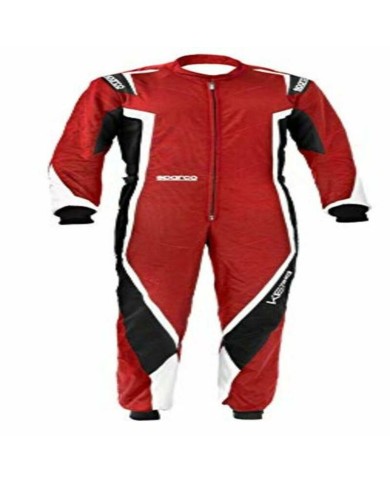 Tuta Karting Sparco K44 KERB Rosso/Nero XL