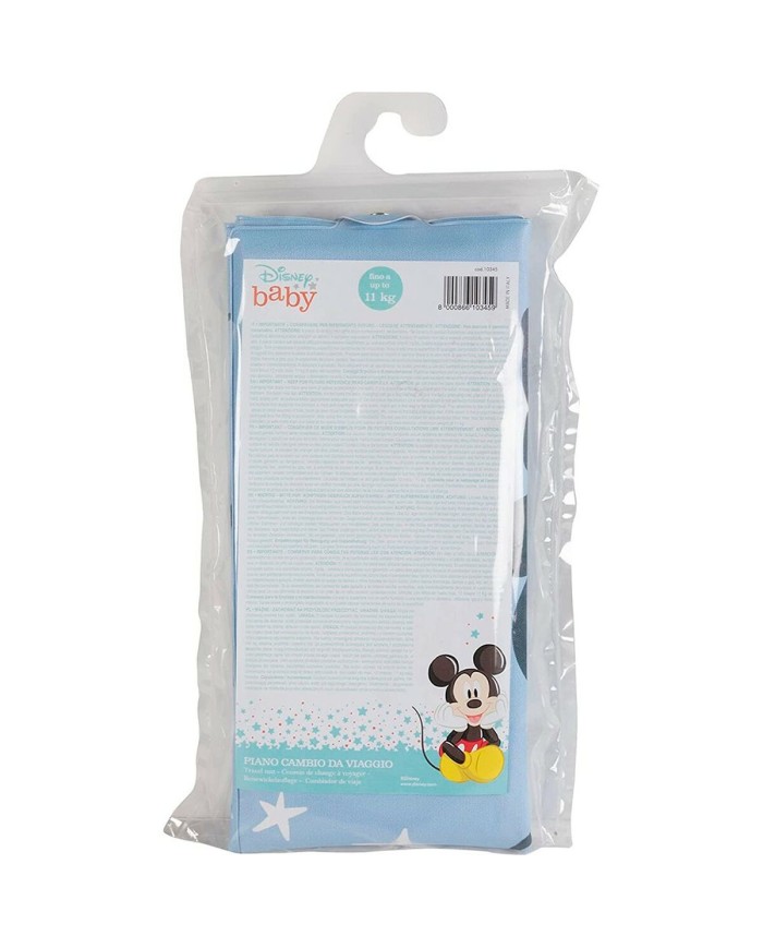 Fasciatoio Mickey Mouse CZ10345 Da viaggio Azzurro 63 x 40 x 1 cm