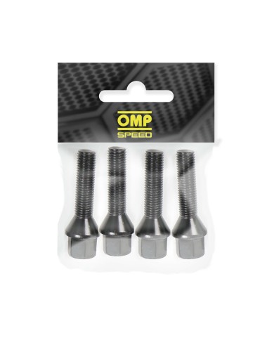 Dadi per ruote OMP OMPS09521401 M14 x 1,25 4 Unità