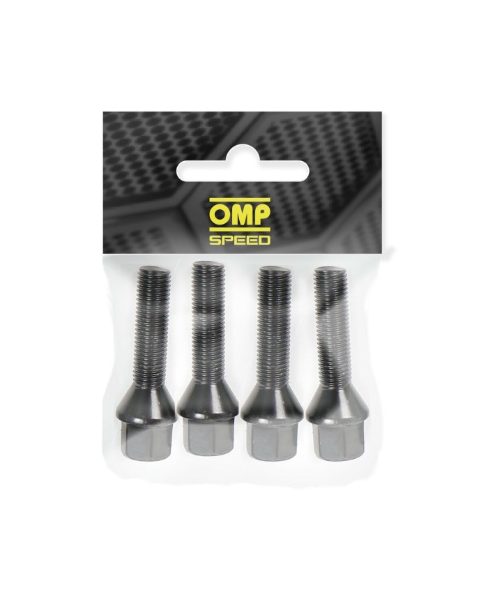 Dadi per ruote OMP OMPS09521401 M14 x 1,25 4 Unità