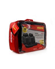 Set di Coprisedili MOMO MOMLSC050BR Nero Rosso 11 Pezzi