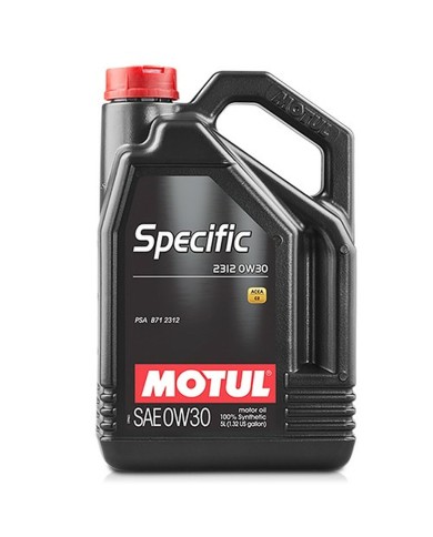 Olio per Motore Auto Motul Specific 2312 5 L 0W30 Olio per Motore Auto Motul Specific 2312 5 L 0W30