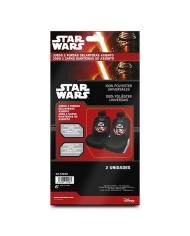 Set di Coprisedili Star Wars Stormtrooper Universale Anteriore Nero 2 Unità Set di Coprisedili Star Wars Stormtrooper Universale Anteriore Nero 2 Unità