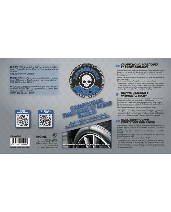 Pulisci Ruote Motorrevive MRV0008 500 ml