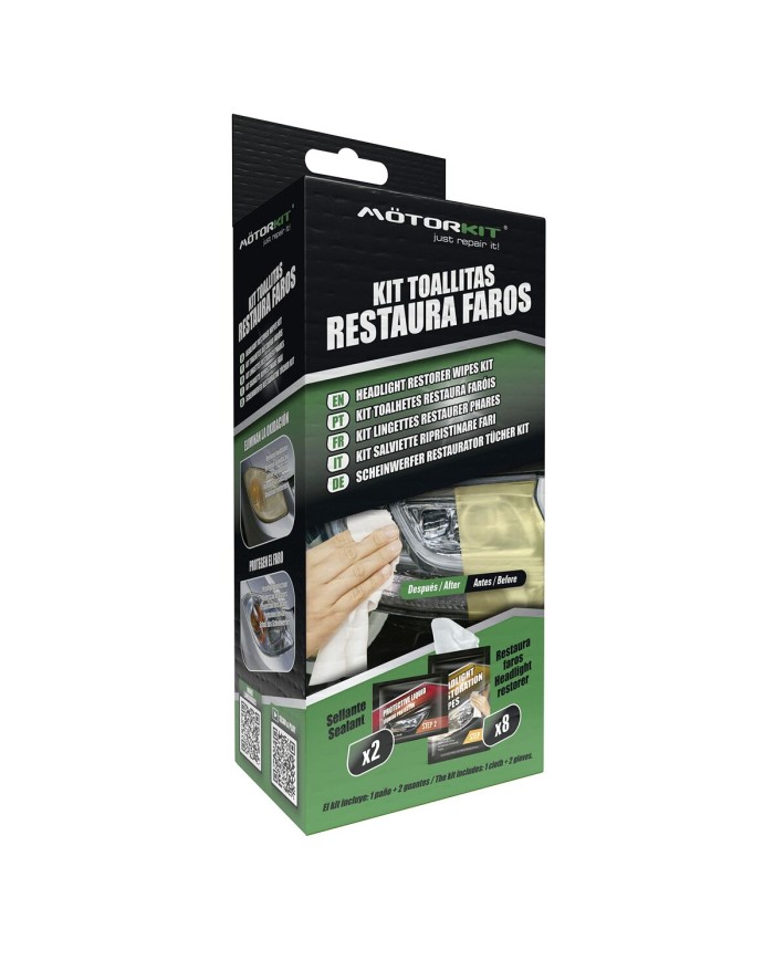 Salviette per il Restauro dei Fari Motorkit MOT1004