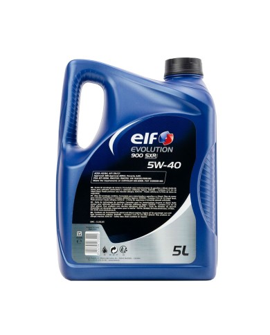 Olio per Motore Auto Elf Evolution 900 SXR 5W40 5 L Olio per Motore Auto Elf Evolution 900 SXR 5W40 5 L