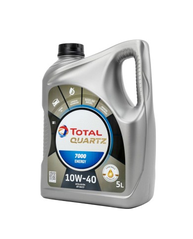 Olio per Motore Auto Total 7000 ENERGY 10W40 5 L Olio per Motore Auto Total 7000 ENERGY 10W40 5 L