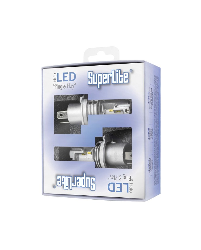 Kit di conversione Alogeno LED Superlite BOM12311 H4 28 W 6500 K LED (2 Unità) Kit di conversione Alogeno LED Superlite BOM12311 H4 28 W 6500 K LED (2 Unità)