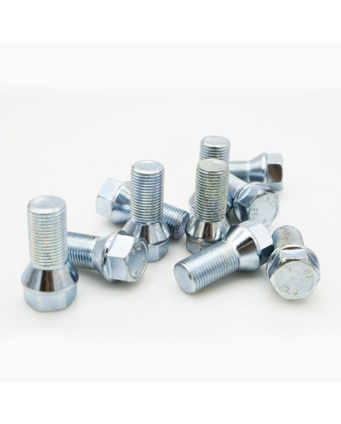 Kit di viti OMP OMPS09201402 Argento DIN 10.9 23 mm M14 x 1,25 10 Pezzi