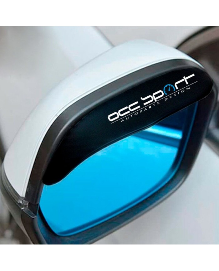 Parapioggia per specchietto retrovisore OCC Motorsport OCCDEC020 Affumicato Universale 2 Pezzi