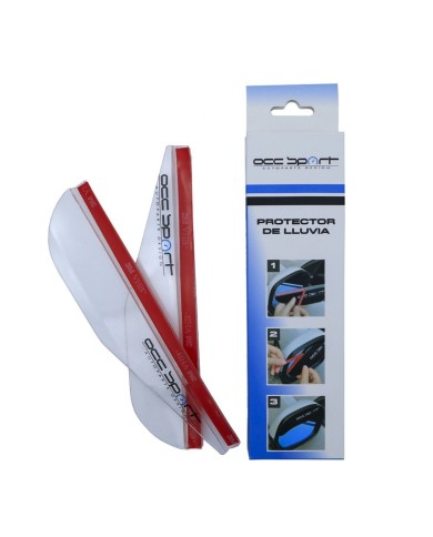 Parapioggia per specchietto retrovisore OCC Motorsport OCCDEC021 Trasparente Universale 2 Pezzi