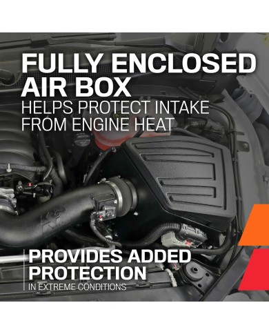 Kit di Aspirazione Diretta K&N KN57S-9507 Kit di Aspirazione Diretta K&N KN57S-9507