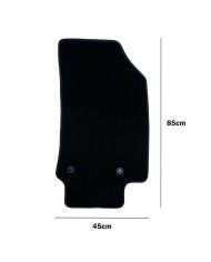 Tappetino per Auto OCC Motorsport OCCCT0012 Nero