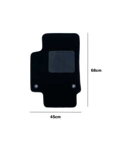 Tappetino per Auto OCC Motorsport OCCCT0012 Nero