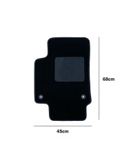 Tappetino per Auto OCC Motorsport OCCCT0012 Nero