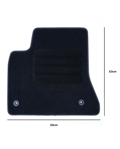 Tappetino per Auto OCC Motorsport OCCCT0019 Nero