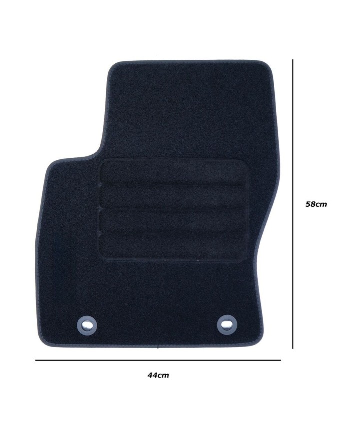 Tappetino per Auto OCC Motorsport OCCFD0018 Nero