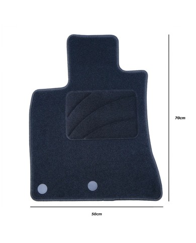 Tappetino per Auto OCC Motorsport OCCNS0035 Nero