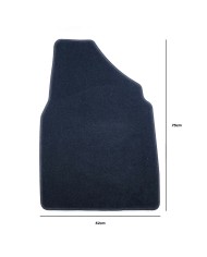 Tappetino per Auto OCC Motorsport OCCNS0035 Nero