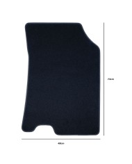 Tappetino per Auto OCC Motorsport OCCRT0036 Nero