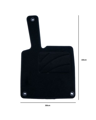 Tappetino per Auto OCC Motorsport OCCSM0005 Nero