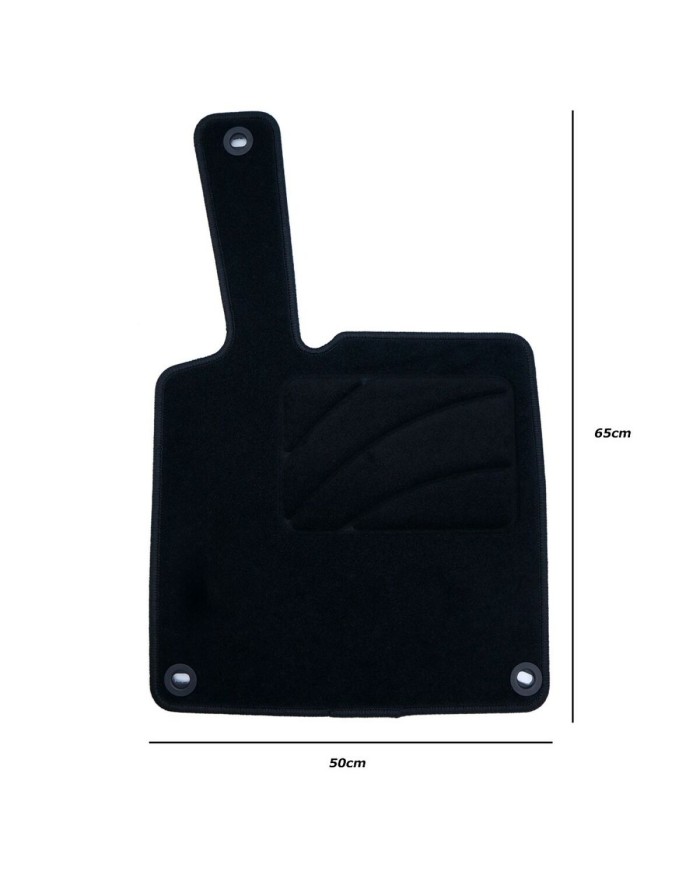 Tappetino per Auto OCC Motorsport OCCSM0005 Nero Tappetino per Auto OCC Motorsport OCCSM0005 Nero