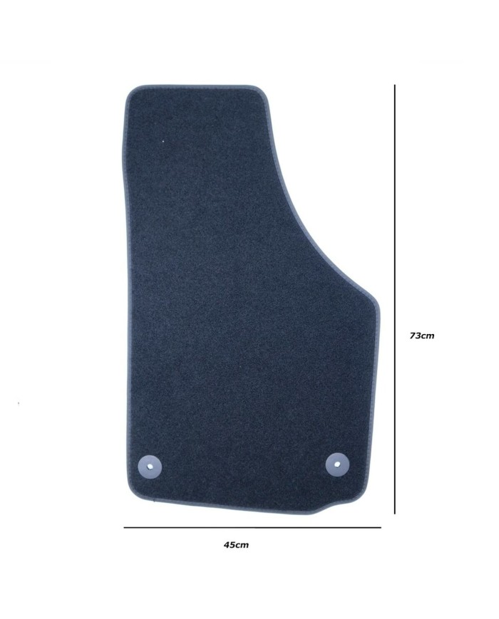 Tappetino per Auto OCC Motorsport OCCST0015 Nero