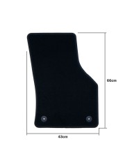 Tappetino per Auto OCC Motorsport OCCVW0062 Tappetino per Auto OCC Motorsport OCCVW0062