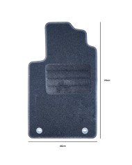 Tappetino per Auto OCC Motorsport OCCRT0032BL Azzurro