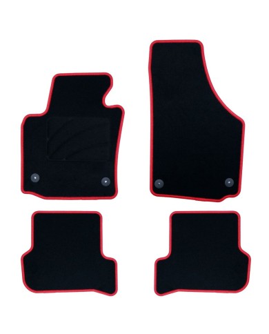 Tappetino per Auto OCC Motorsport OCCST0015RD Rosso Tappetino per Auto OCC Motorsport OCCST0015RD Rosso