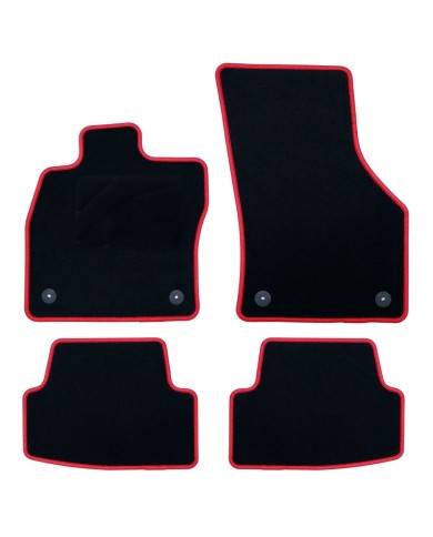 Tappetino per Auto OCC Motorsport OCCVW0022RD Rosso Tappetino per Auto OCC Motorsport OCCVW0022RD Rosso