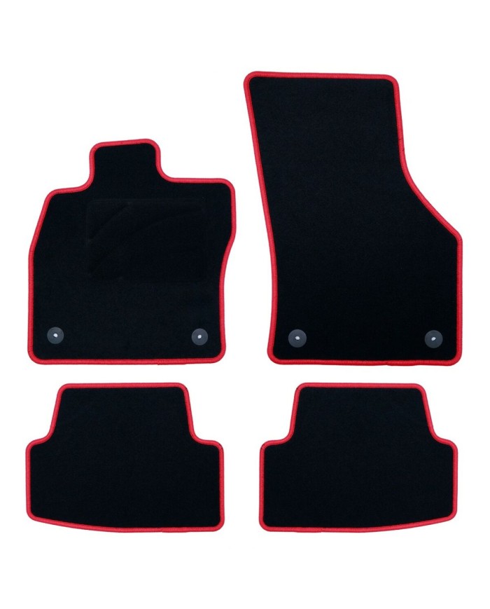 Tappetino per Auto OCC Motorsport OCCVW0022RD Rosso