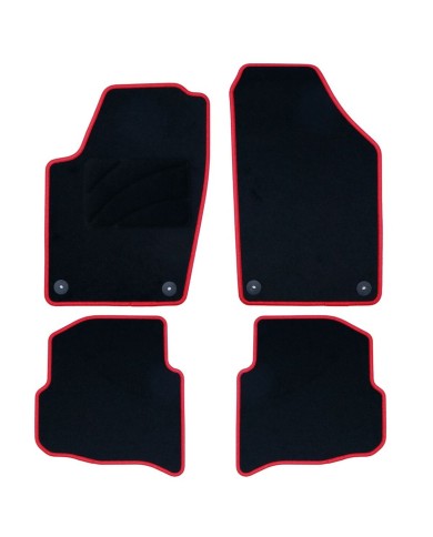 Tappetino per Auto OCC Motorsport OCCVW0034RD Rosso Tappetino per Auto OCC Motorsport OCCVW0034RD Rosso