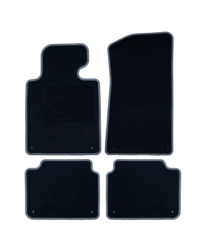 Tappetino per Auto OCC Motorsport OCCBW0007GD Grigio scuro Grigio Tappetino per Auto OCC Motorsport OCCBW0007GD Grigio scuro Grigio