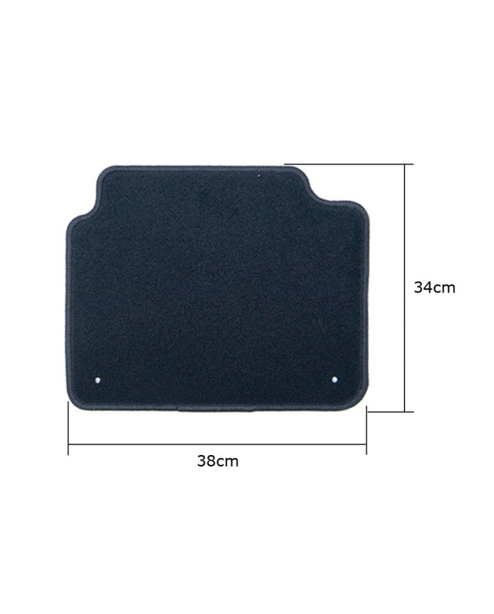 Tappetino per Auto OCC Motorsport OCCBW0007GD Grigio scuro Grigio Tappetino per Auto OCC Motorsport OCCBW0007GD Grigio scuro Grigio