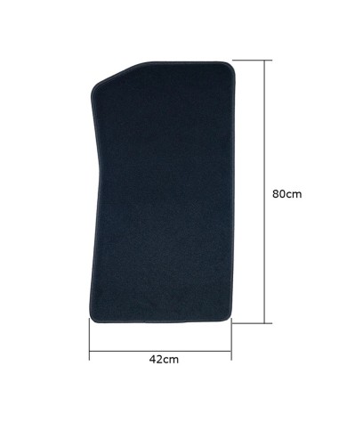 Tappetino per Auto OCC Motorsport OCCBW0007GD Grigio scuro Grigio