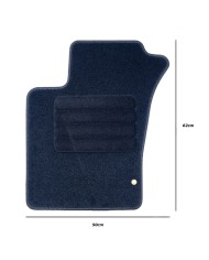 Tappetino per Auto OCC Motorsport OCCMC0047GD Grigio scuro Grigio Tappetino per Auto OCC Motorsport OCCMC0047GD Grigio scuro Grigio