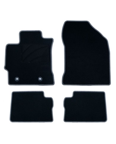 Tappetino per Auto OCC Motorsport OCCTY0002GD Grigio scuro Grigio Tappetino per Auto OCC Motorsport OCCTY0002GD Grigio scuro Grigio