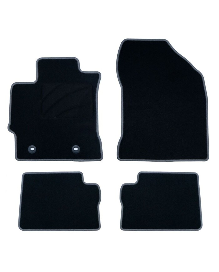 Tappetino per Auto OCC Motorsport OCCTY0002GD Grigio scuro Grigio Tappetino per Auto OCC Motorsport OCCTY0002GD Grigio scuro Grigio