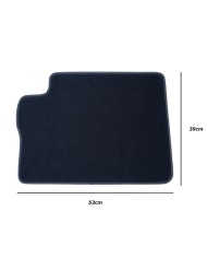 Tappetino per Auto OCC Motorsport OCCTY0002GD Grigio scuro Grigio Tappetino per Auto OCC Motorsport OCCTY0002GD Grigio scuro Grigio