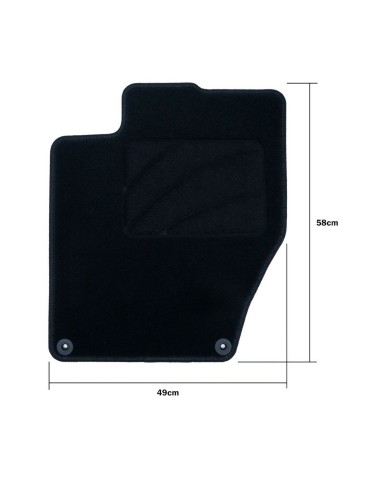 Tappetino per Auto OCC Motorsport OCCCT0016LOG